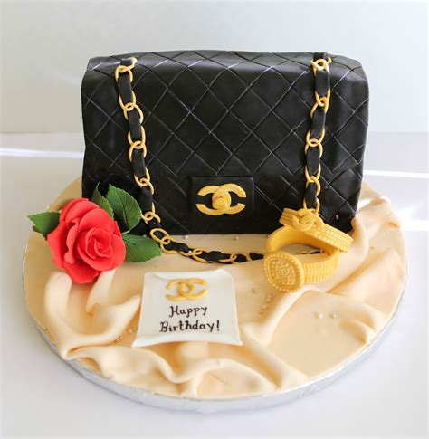 chanel handbag cake|happy birthday chanel cake.